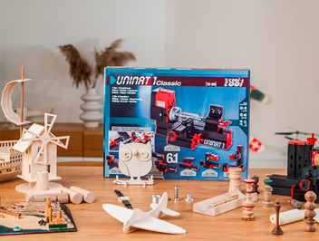 UNIMAT 1 Classic 6-i-1 til træ, plast & bløde metaller